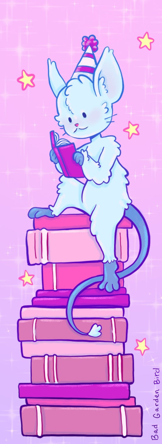 Bookmark-studious mouse