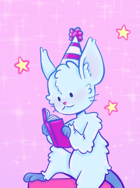 Bookmark-studious mouse