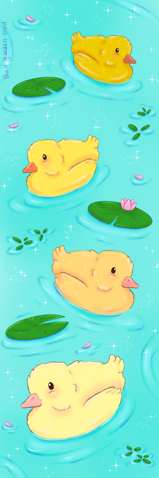 Bookmark- Ducks in a Row